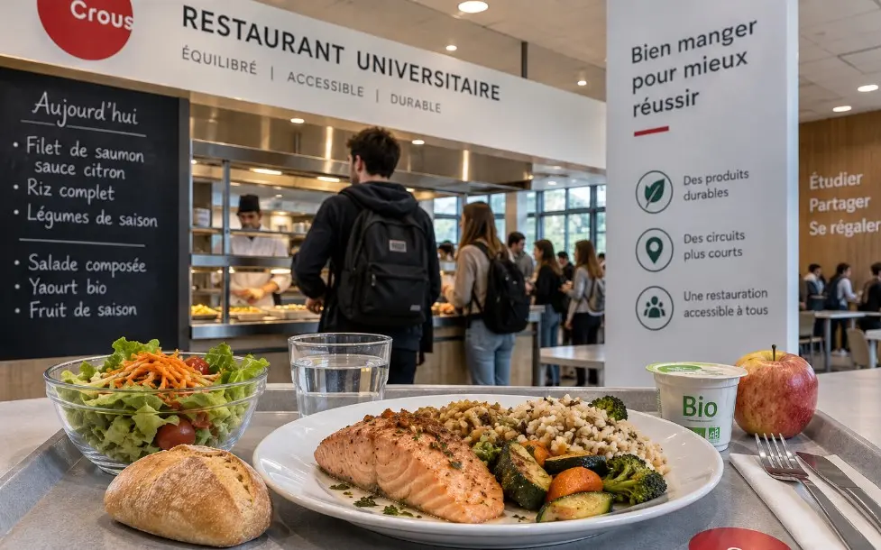 quels plats dans les resto universitaires